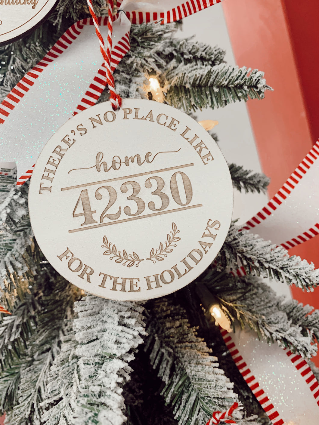 Zip Code Ornaments